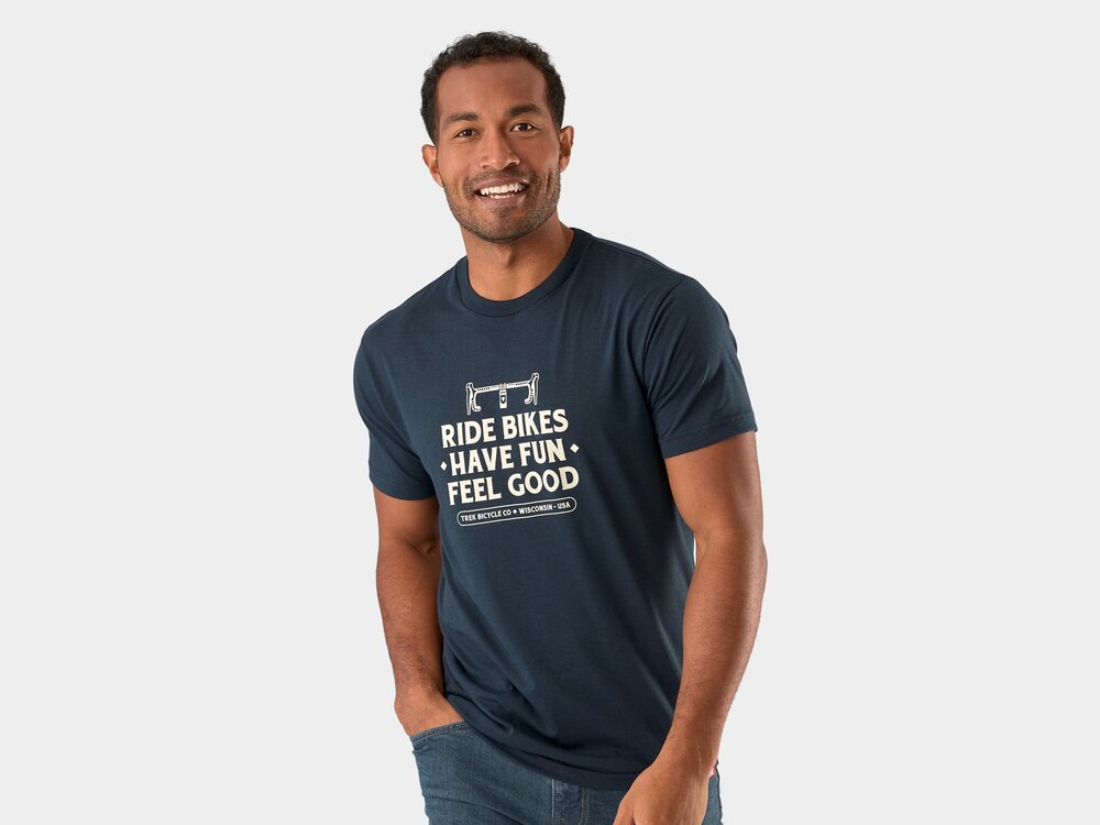 Trek Shirt Trek Feel Good T-Shirt M Navy